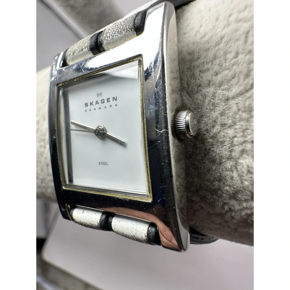 Skagen 228SSLW/B Ladies Watch New Battery 25MM‎ 7.5